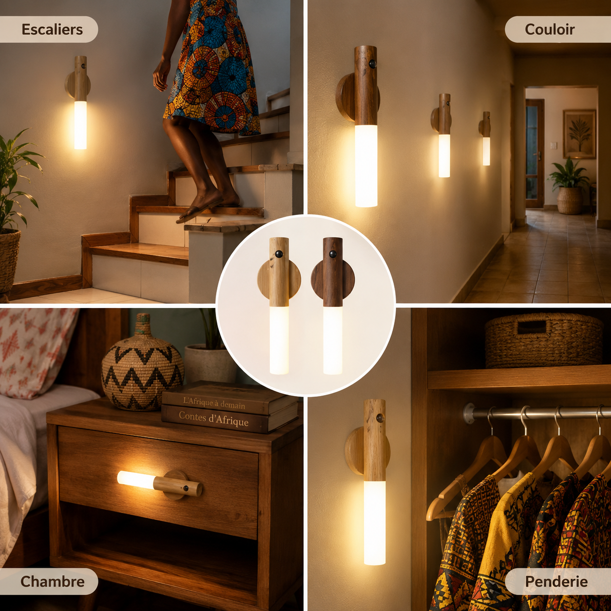 GlowEx : Lumière Nomade Intelligente à Détecteur de Mouvement